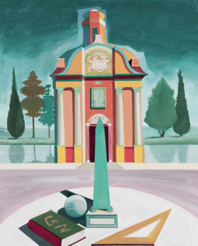 La chiesa del Cristo, 2011, olio su tela.