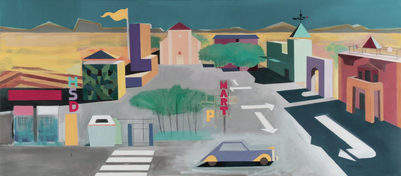 Allegoria (I). 2013, olio su tela.