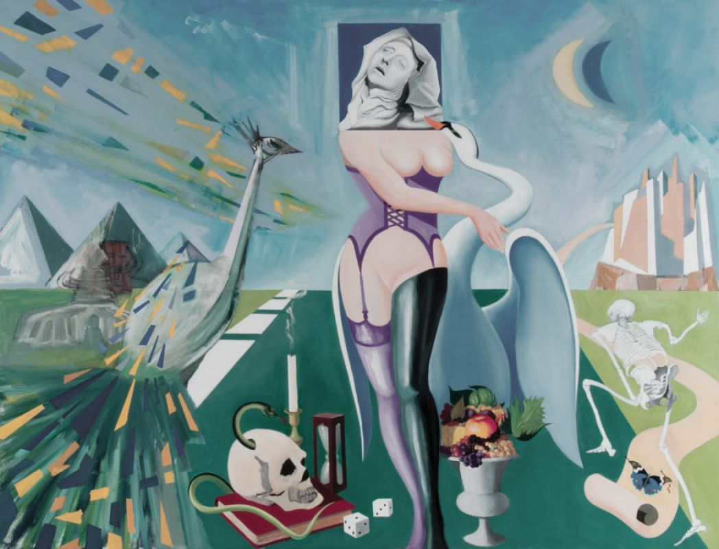 Vanitas, 2013, olio su tela.