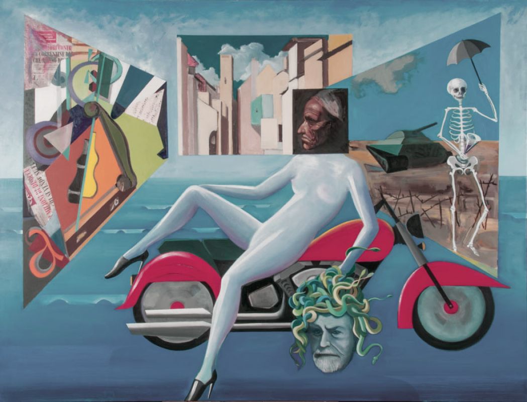 Giuditta e Oloferne, 2014, olio su tela.